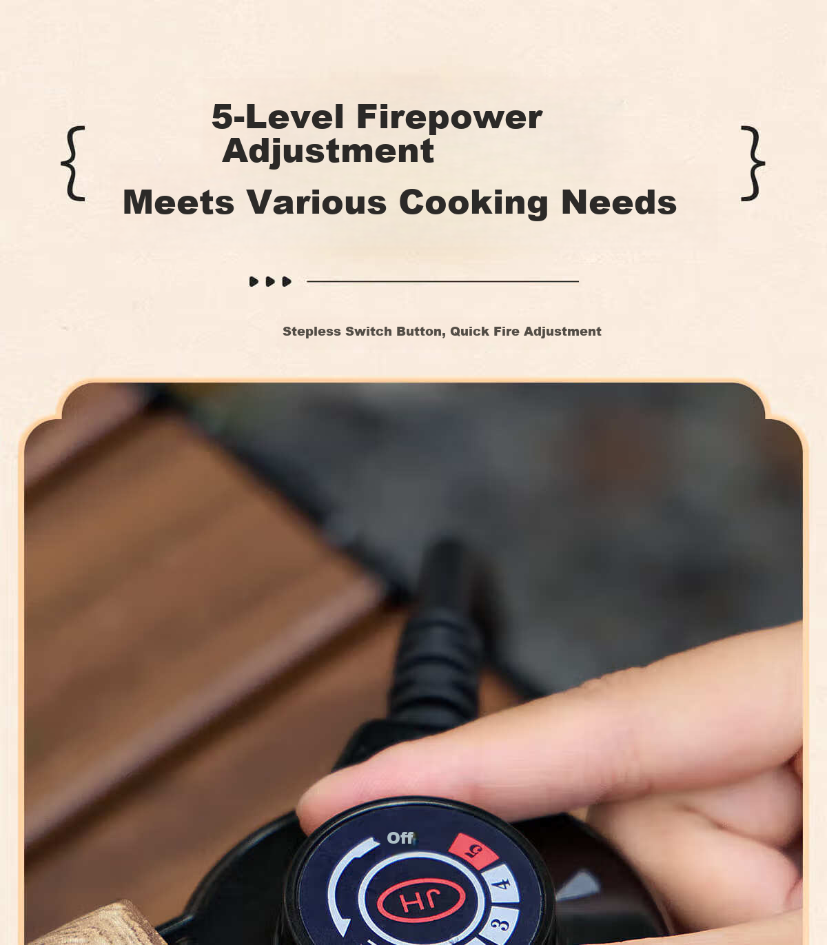 CAMELJEANS Dual-Use Electric and Charcoal Tea Boiling Set Complete Barbecue Stove Outdoor Indoor White New Model 7