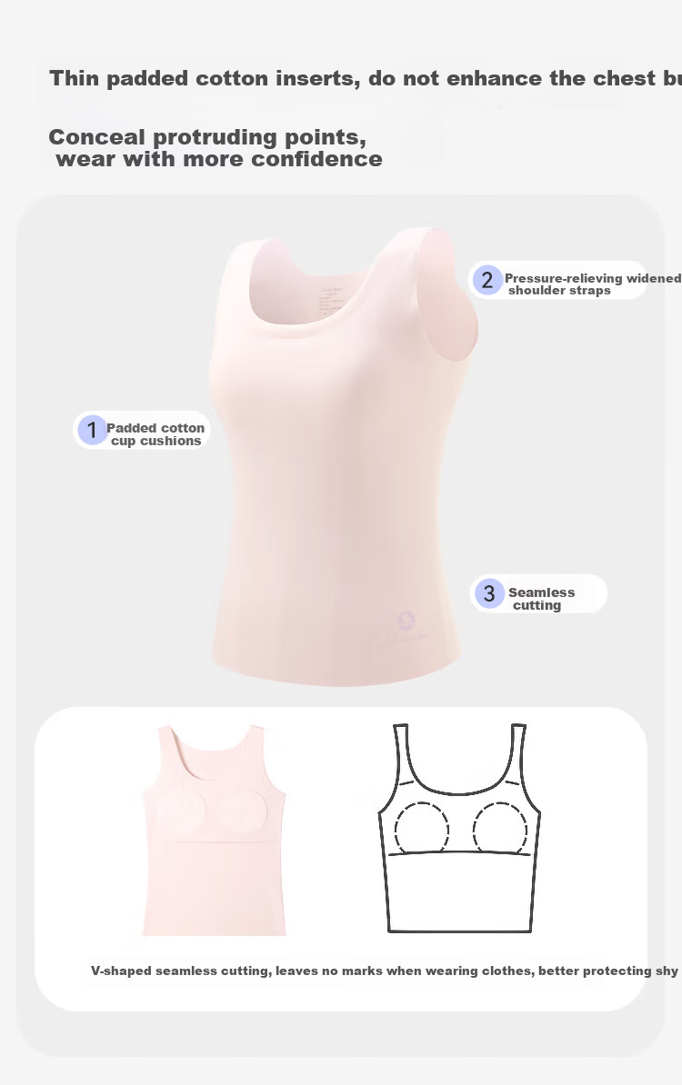 Jiusuiban Children's Vest for Girls, Size 120S, Jinmo Brand, for Ages 12-15 during Puberty, with Chest Pads, Bra, Student Anti-Nipple Show Underwear 7