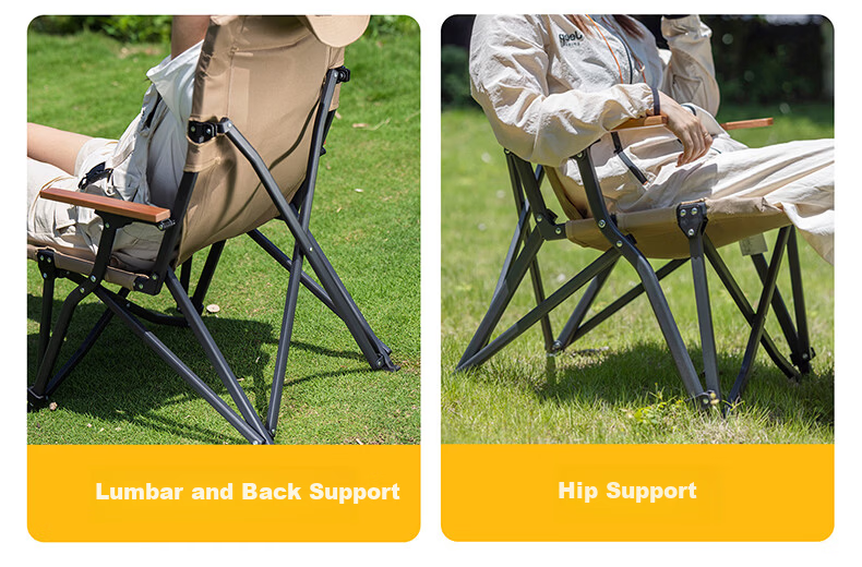 Shanfei Yunshu Sea Dog Chair Outdoor Folding Recliner Camping High Back Chair Nap Chair Fishing Beach Chair 4