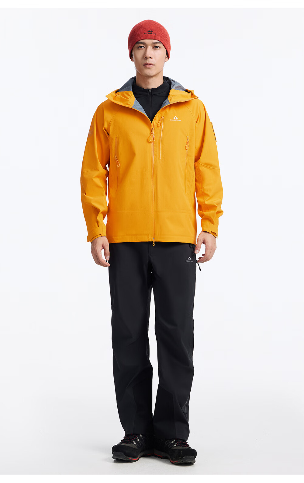 Toread Jin Yi Wei Three-Pocket Men's Softshell Jacket Summer Casual Outdoor Windproof Waterproof Hiking Mountaineering Coat 30