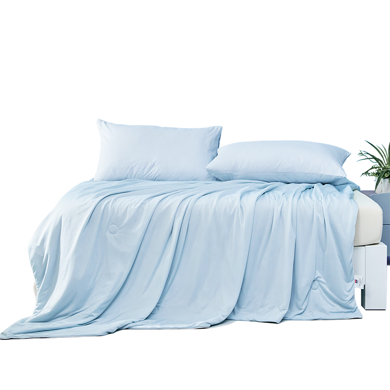 FUANNA Summer Cooling Quilt for Mothers And Babies, Class A Cool-Touch Blanket for Sleeping Naked, Double-Sized Air Conditioning Quilt, Machine Washable Summer Quilt, 200×230cm