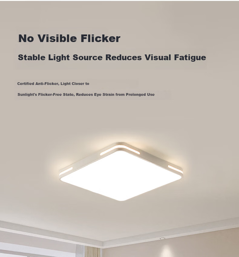 MICOE Purui Eye Protection Ceiling Light Living Room Lamp Remote Dimming LED Lighting Simple and Elegant Zhongshan Lighting Lux Shadow Series 6