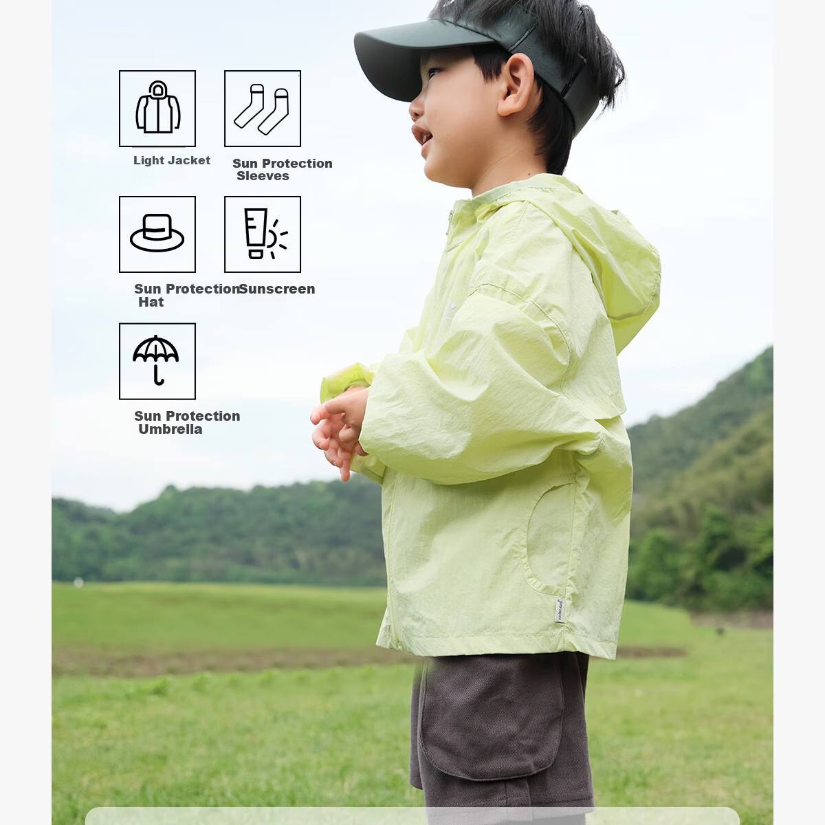 Gulu Diary Kids Sunscreen Jacket 2025 Summer Lightweight Breathable Skin Jacket Outerwear Boys Girls Sun Protection Casual Breathable Top 14