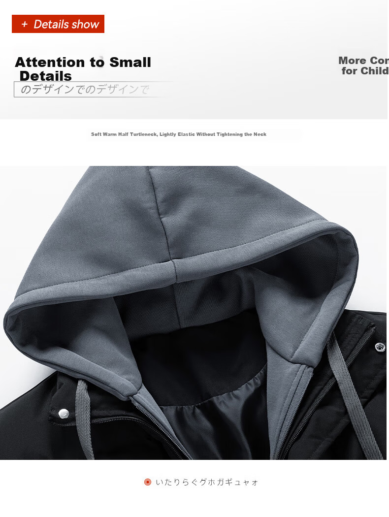 NASA MARVEL Men's Winter Cotton Padded Hooded Jacket Thick Warm Puffer Coat Sports Casual Couple Cotton Coat 15
