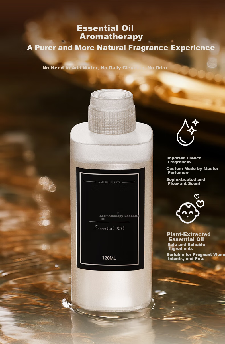 Huitai Home Aromatherapy Diffuser Long-lasting Indoor Room Fragrance Automatic Essential Oil Sprayer Girl Birthday Gift 6