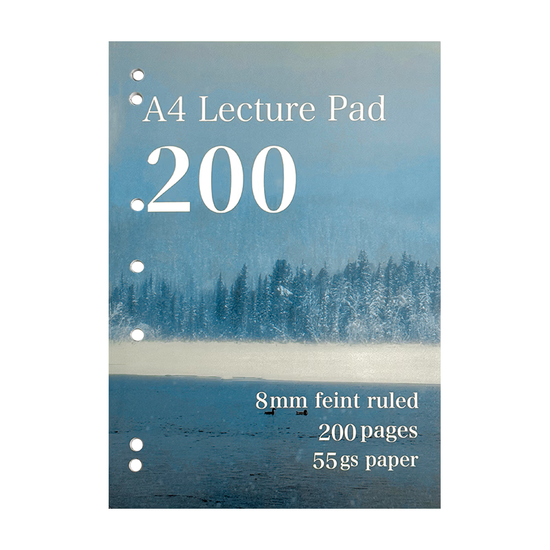 TIANSE American Style Thin Crispy Detachable A4 Loose-leaf Notebook Student Exam Mistake Note Paper TS-4218 Winter Edition