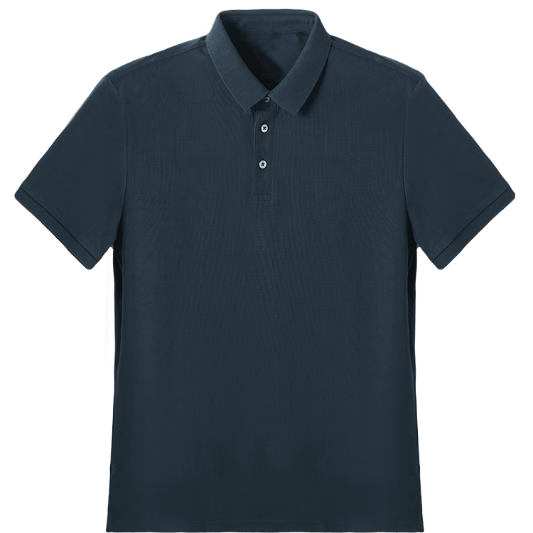 JD Jingzao 100-Count Premium Men's Polo Shirt Non-Iron Short Sleeve T-Shirt Summer New Father's Day Gift Track Green M