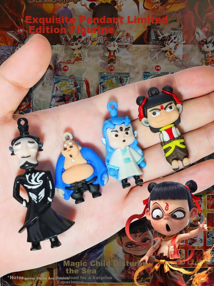 Glitter Doll My Little Pony Blind Box Hole Fun Toy Mini Figurine Keychain Small Gift for Boys and Girls Birthday Present 3
