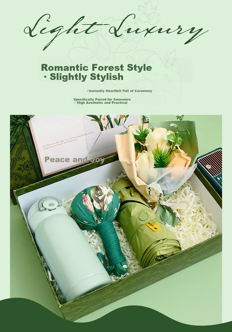 Aishier Hand Gift for Employees Men and Women Nurses Mother's Day Birthday Practical Gift for Girls Insulated Water Bottle Gift Box 9