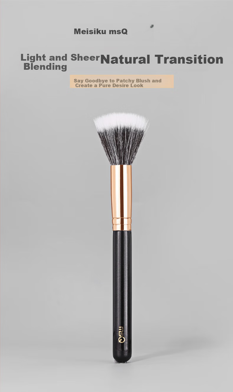 MSQ Large Pointillism Blush Brush Single Ultra-Soft Portable Highlight Makeup Brush 1