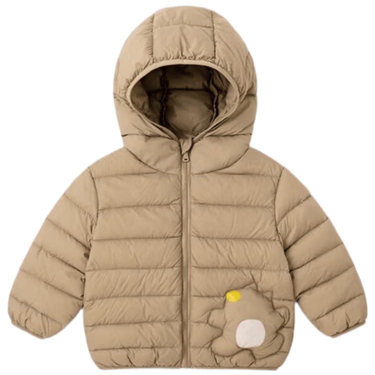 Dudu Kids Children's Down Jacket Cold Resistant Winter Coat Boys Girls Warm New Year Clothing Black 100