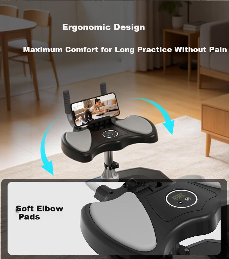 DDS Multifunctional Crawling Machine Lumbar Spine Stretching Core Training Abdominal Roller Home Fitness Equipment Climbing Machine DDS6507H 8