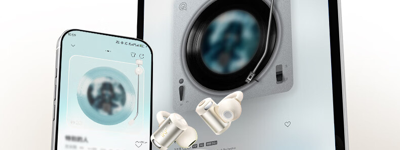 IKF Zhaoyue Clip-on Bluetooth Earphones Wireless Open Bone Conduction Non-In-Ear Zero Sensation Cushion Ultra-Long Battery Life Sports for Huawei Apple Yunyan White 64