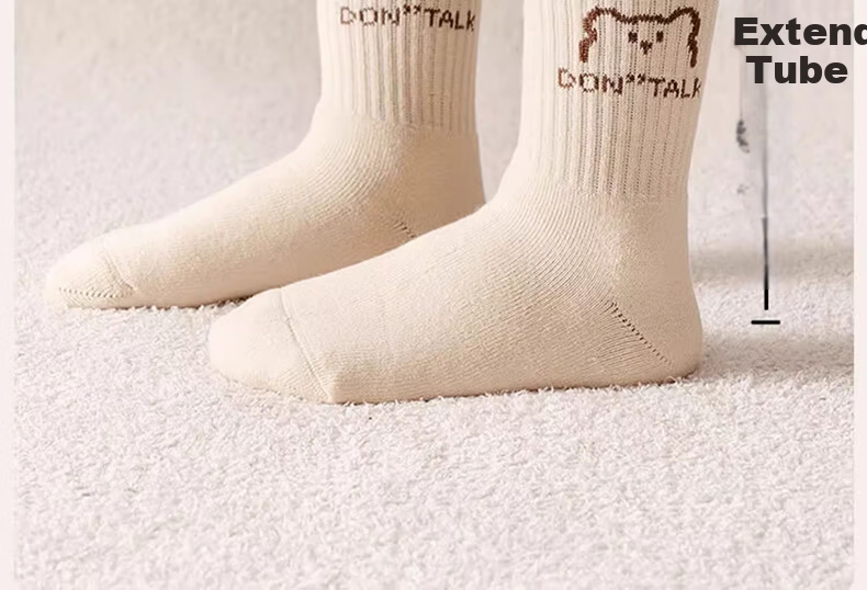Miiow Children's Socks Autumn Winter Boys Girls Cotton Fleece Thickened Terry Socks Baby Winter Warm Socks 11