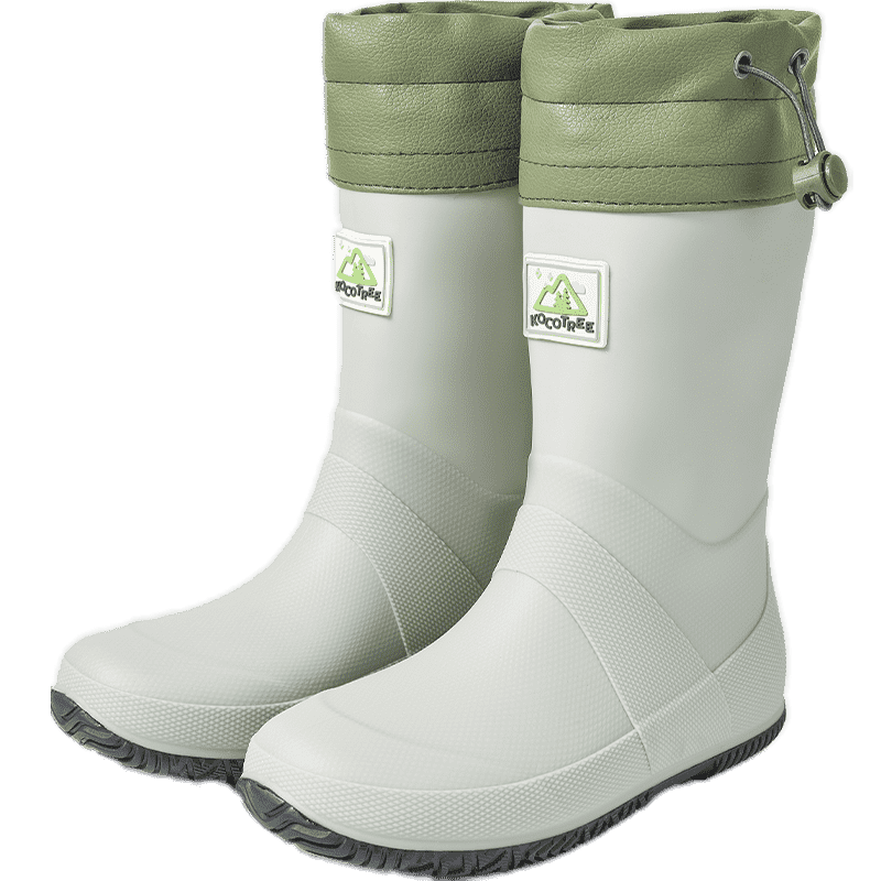 Kocotree KK Tree Kids Rain Boots Non-Slip Lightweight Boys Girls Long Rain Boots Toddler Waterproof School Shoes