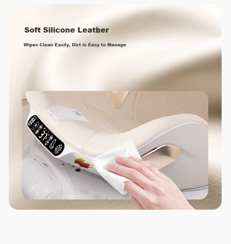 Welldon Smart LUX Child Safety Seat 0-7 Years i-Size Intelligent Ventilation AI Voice Rotation 19