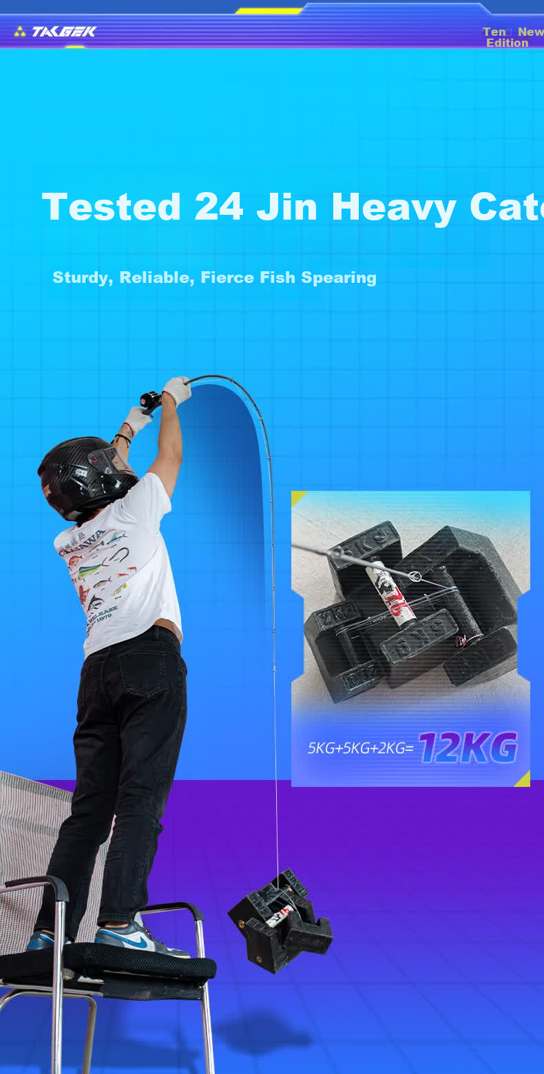 Taigek Leather Edition Universal Fishing Lure Rod Ultra-Light M Action Carbon Fiber Beginner Long Cast Rod 1.8m Gun Handle Water Drop Left-Handed Set 4