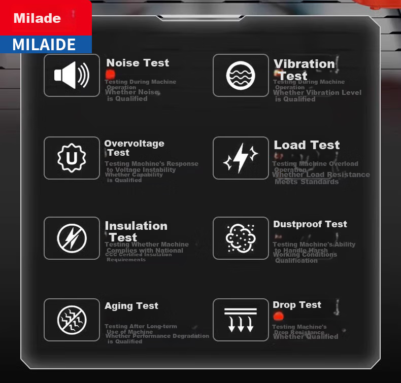 Milade High-Power Electric Mixer for Putty Powder, Cement Mortar, Paint, and Dough Mixing 4
