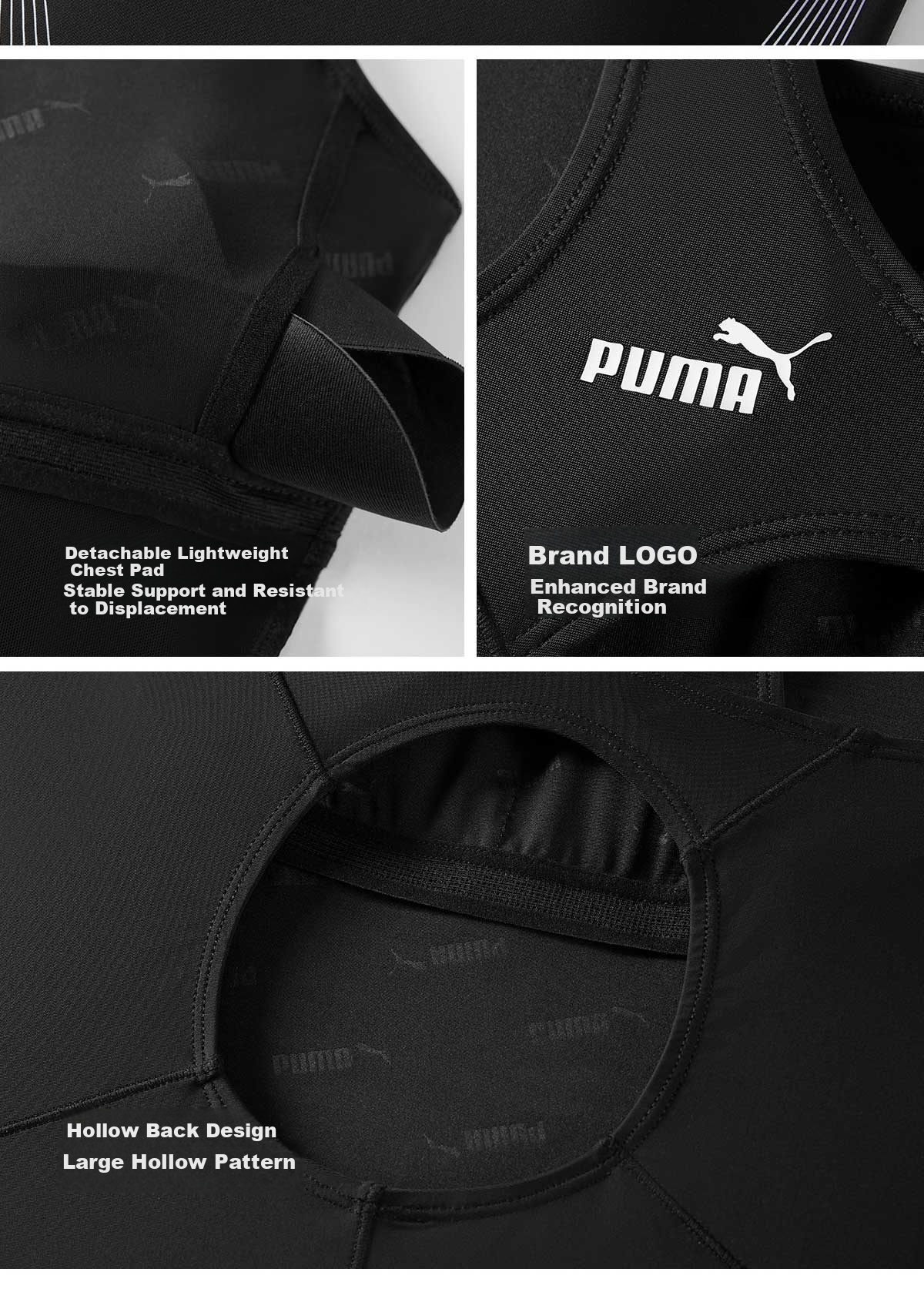 PUMA Women's One-Piece Swimwear, Square Leg, Sun Protection, Slim Fit, Gradient Print, Stylish Back Design, Spa and Swimming Pool Use 32