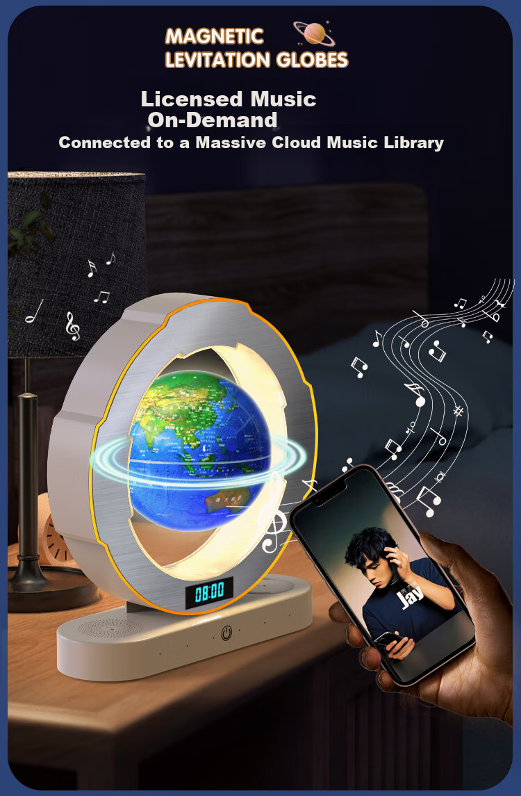 Mi Xiaoshu Magnetic Levitation Globe Children's Toy Boys Girls Children's Day Junior High Birthday Gift Bean Bag AI Smart 14