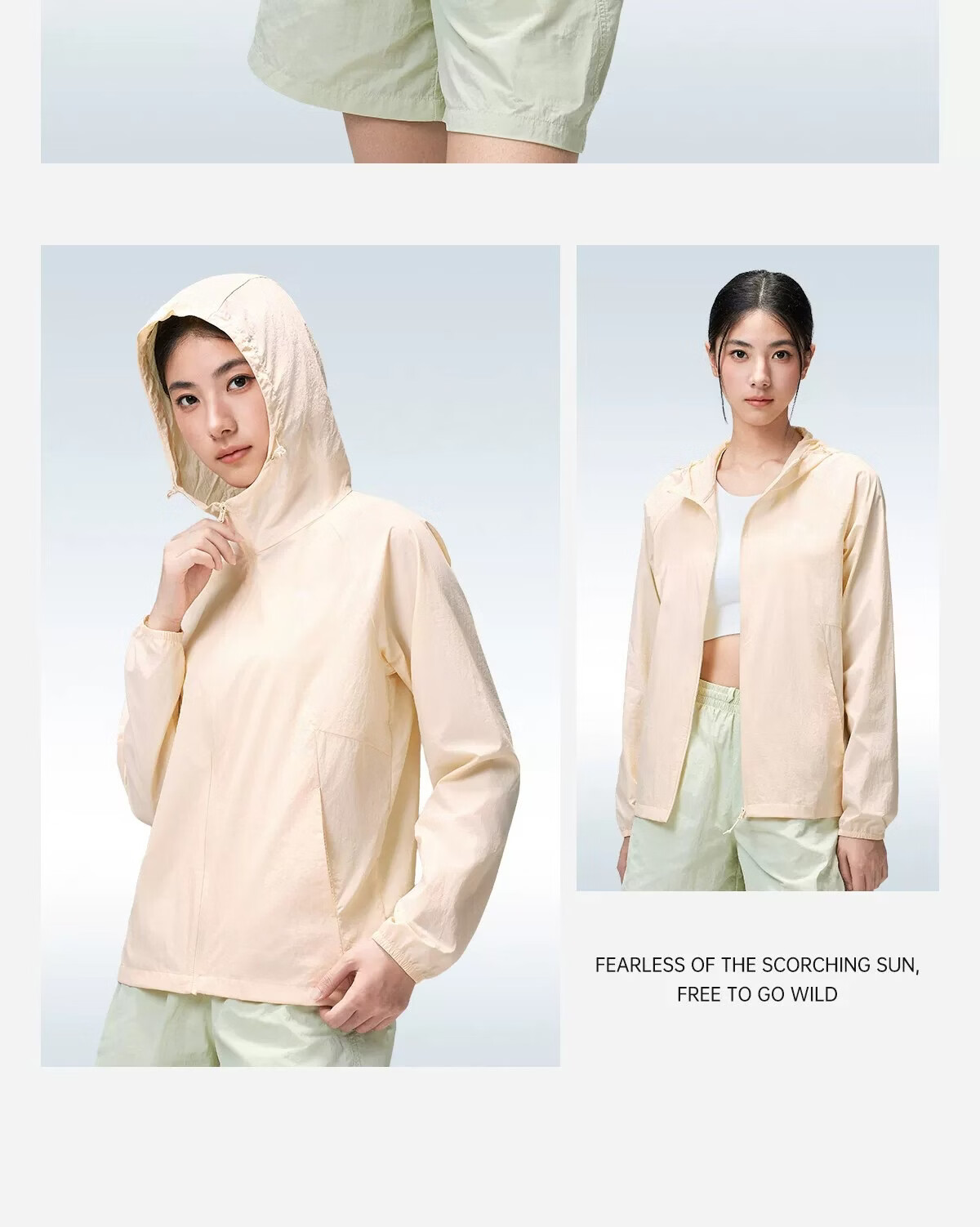 CAMEL Outdoor Original Yarn Sun Protection Jacket 2026 Spring Summer New Women's UPF1000 Cooling Water-Repellent Sports Jacket O015 20