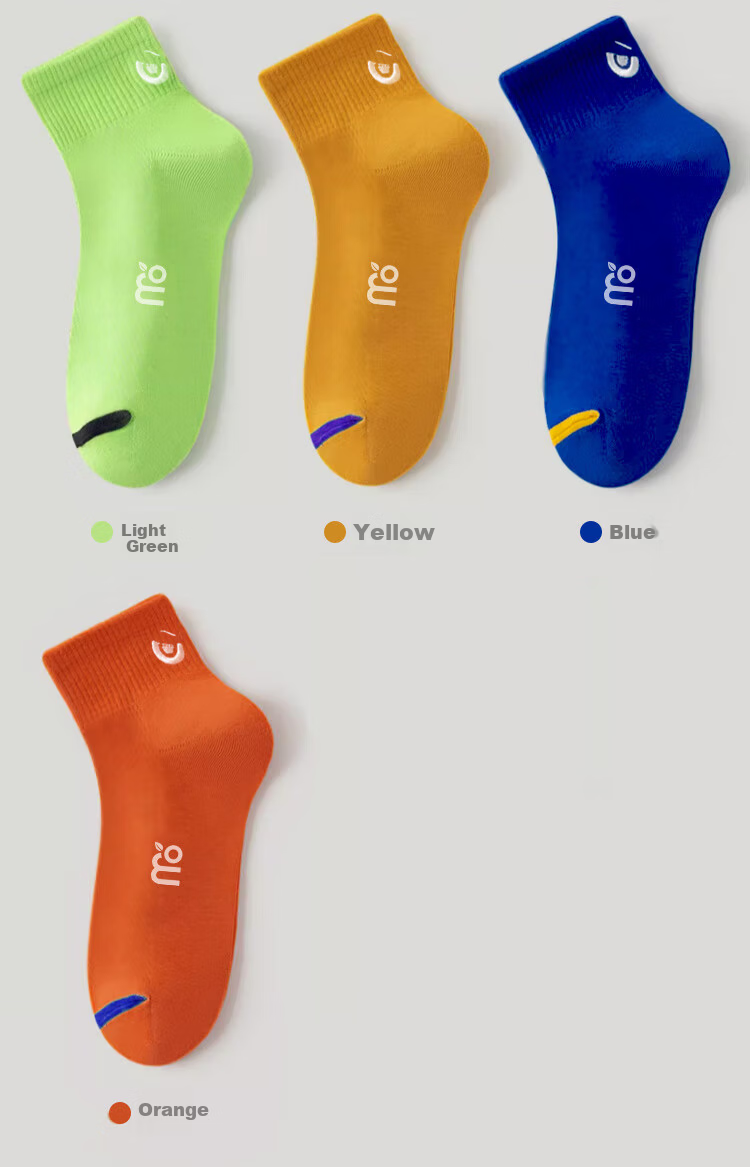 Modal 10 Pairs Men's Mid-Calf Socks Spring Summer Casual Breathable Student Short Socks 10A Antibacterial Deodorant Xinjiang Cotton Men's Socks 10