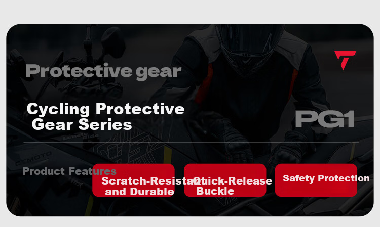 TKNE Motorcycle Knee and Elbow Guards Electric Vehicle Protective Gear Four-Season Windproof Riding Anti-Fall Leg Guards Knee Pads Two-Piece Set 1