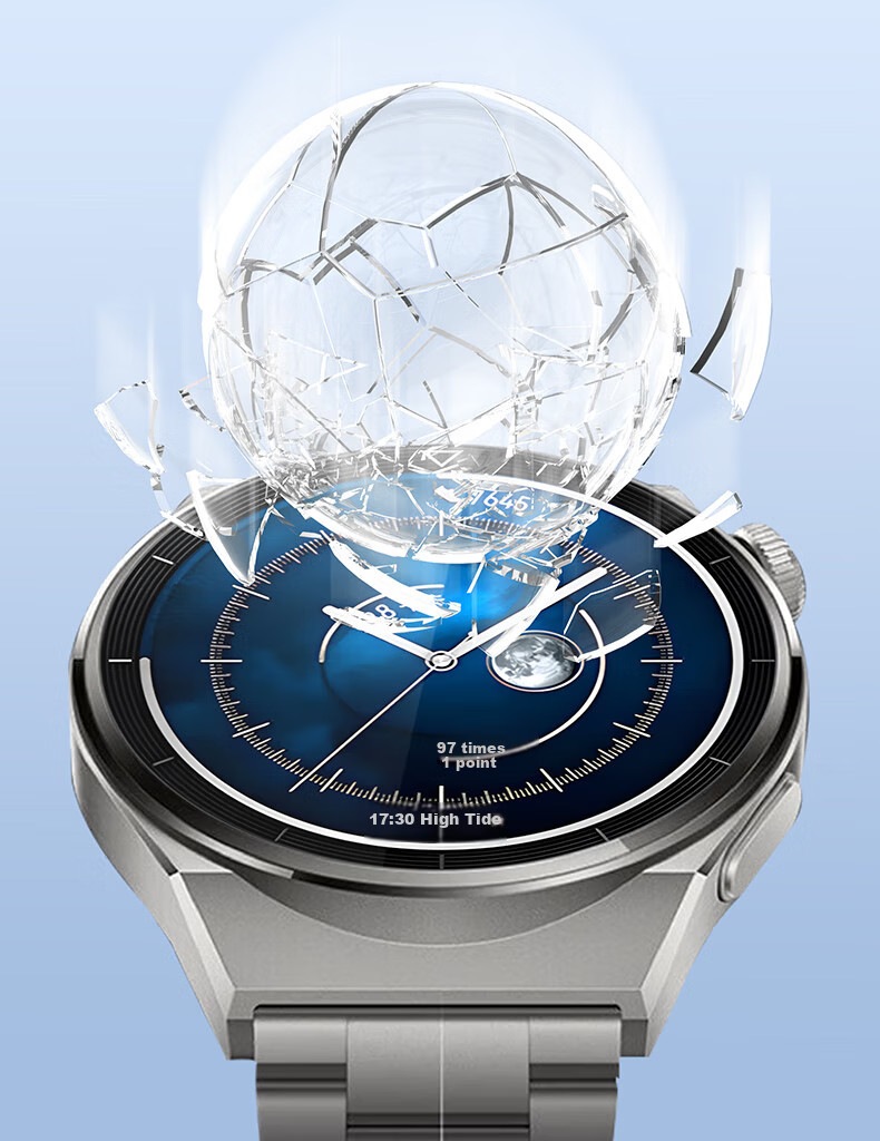 Smorss 2-Pack AR Anti-Reflective Screen Protector for Huawei Watch GT3 Pro 46mm Tempered Glass Film 7
