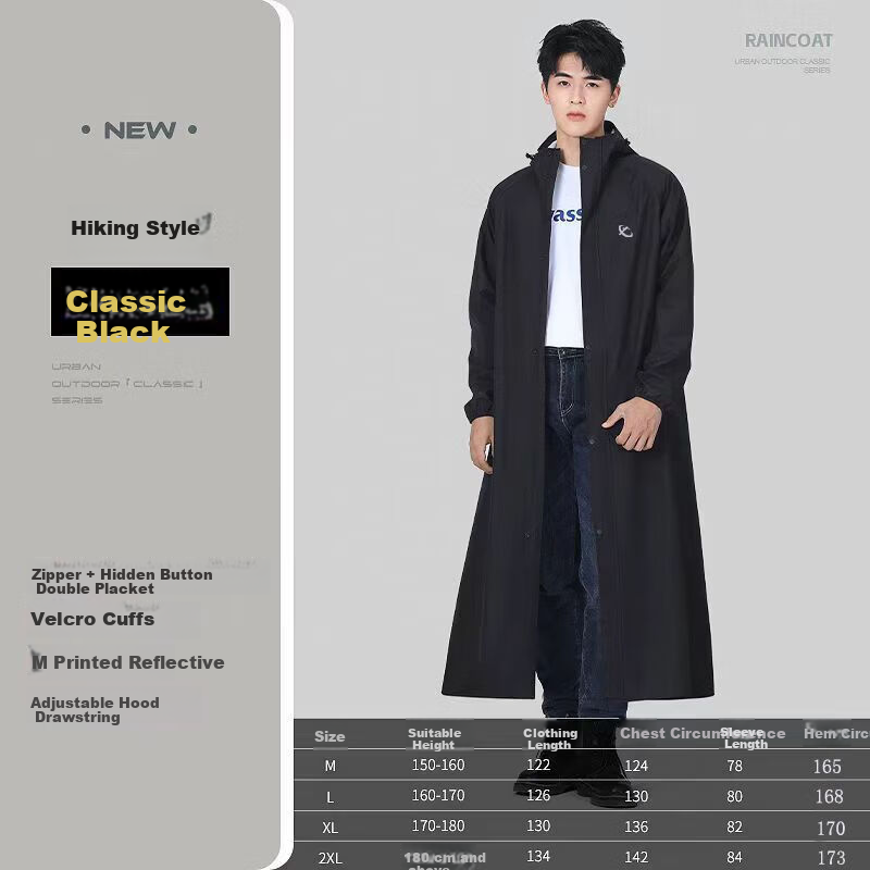 Chegui Mu Electric Bike Raincoat Full Body Thickened Large Unisex Adult Electric Scooter Riding Raincoat