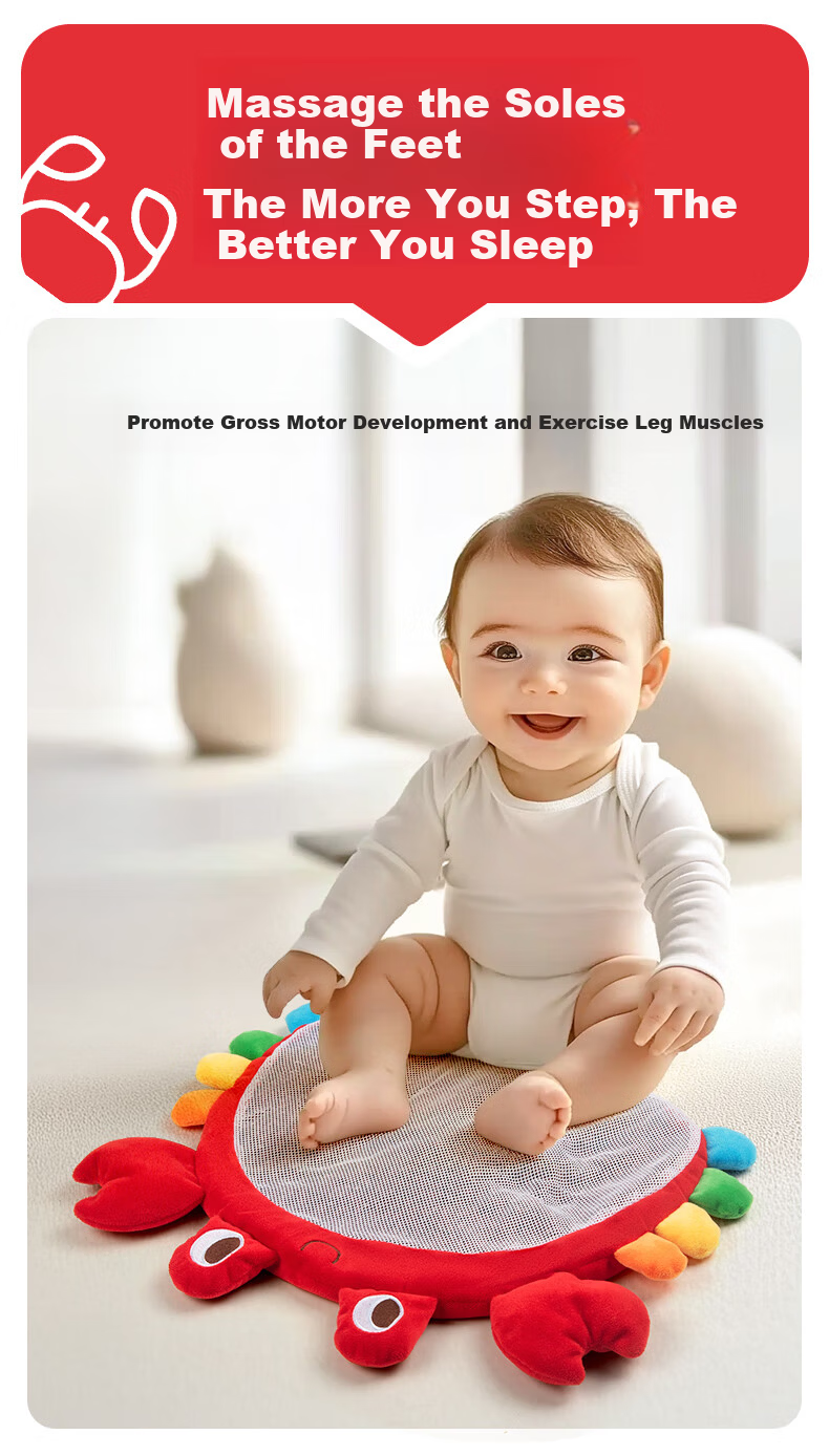 Qinbabe Rattle Newborn Baby Vintage Sheepskin Drum 1-Year-Old Wooden Handheld Bell Toy Children's Day Birthday Gift 2