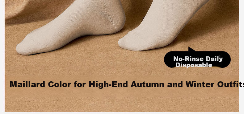 MiiOW Disposable Socks New Product Thick Mid-Calf Socks for Men And Women, Terry Cloth Floor Socks for Business Trips Travel No-Wash 3 Pairs 3
