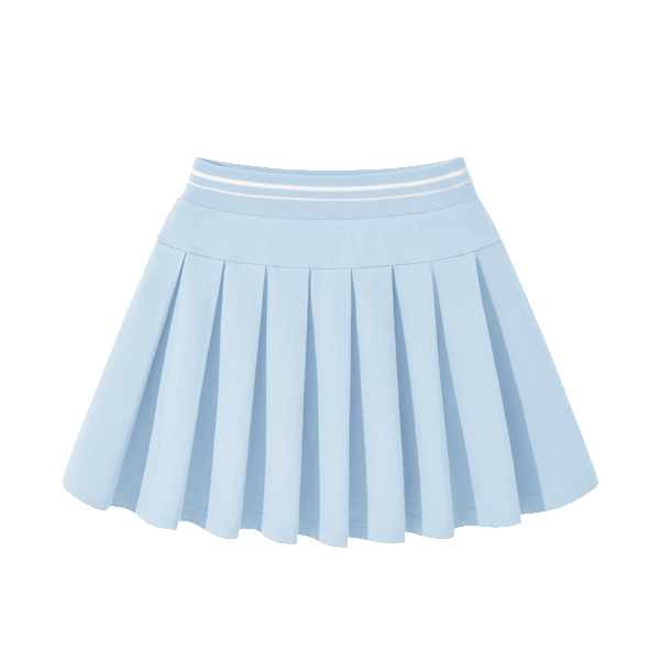 Disney Kids Cartoon Girls Dress 2026 Summer New Sports Children's Skirt Fashionable School Style Girls Pleated Skirt