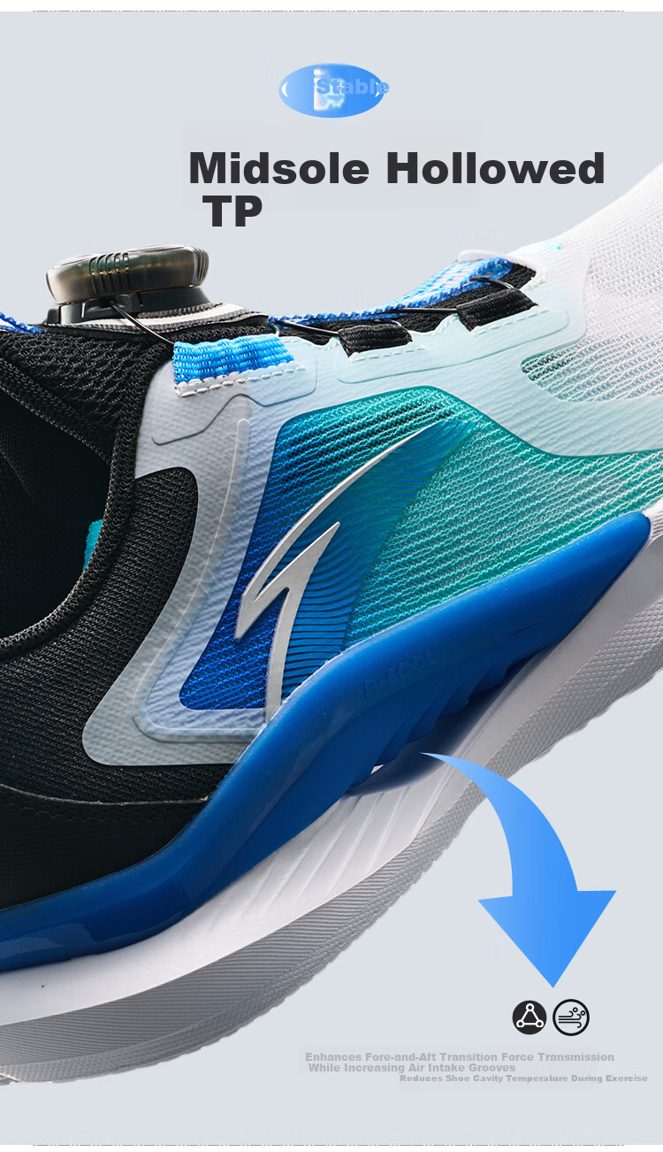 Anta Kids Sports Shoes Yufeng Running Shoes 2026 Summer Boys and Girls Breathable Professional Running Shoes A12525506H 7