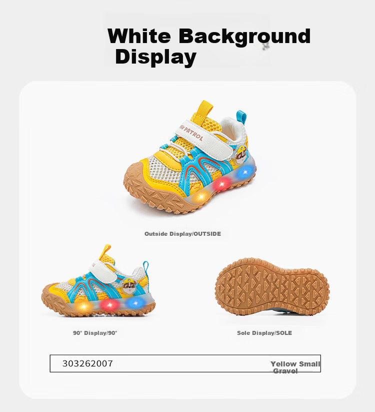 PAW PATROL Mesh Breathable Casual Shoes Soft Sole Versatile 2026 Summer New Kids Boys Girls Velcro Sports Sandals 14