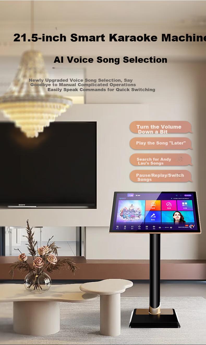 HYUNDAI K960 Home KTV Sound System Full Set Three-Way Home Theater Karaoke Singing Equipment 15