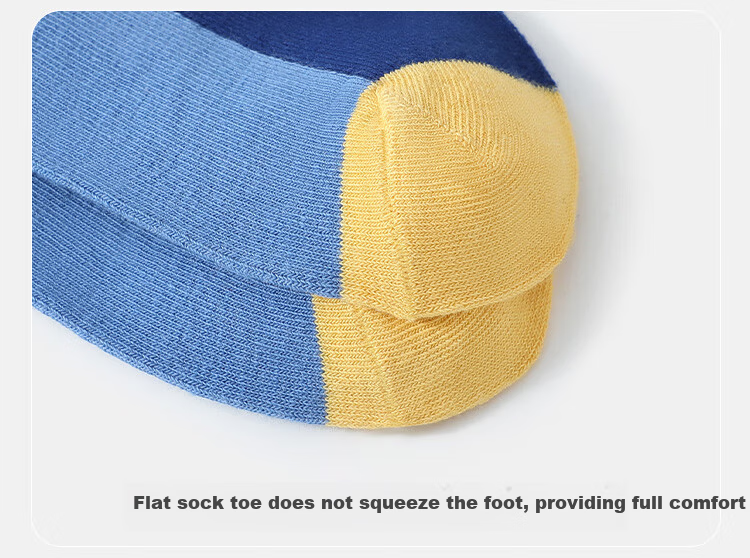 YUZHAOLIN Kids Boys Cotton Socks Comfortable Socks for Home and Outdoor Wear 2 Pairs 6