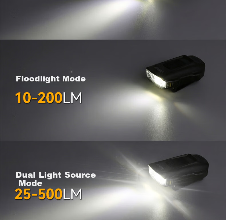 Shanlix H480 Fishing Side Sensor Outdoor Headlamp Hat Clip Light High Brightness Hover Dimming H480 Ultimate Gray 4