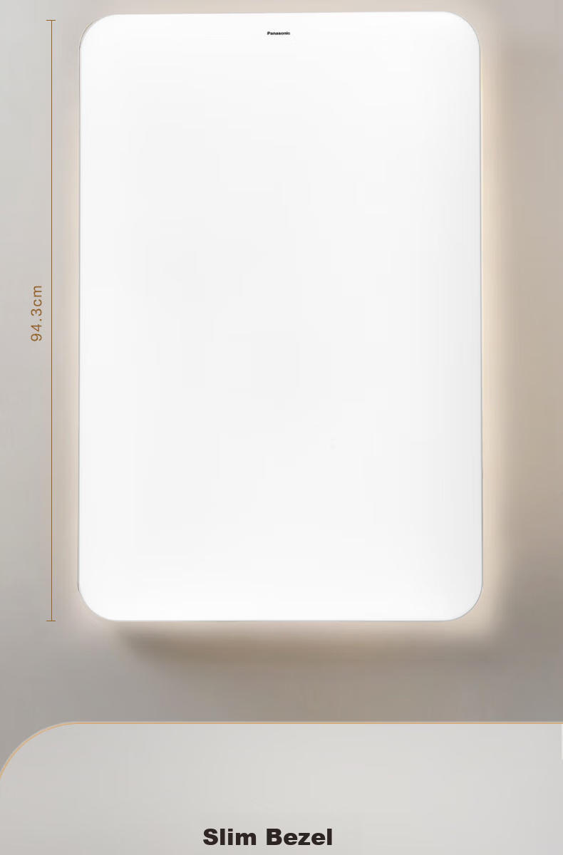 Panasonic Ceiling Light, 36W, Three-Color Temperature Adjustment, RA95 High Color Rendering Index, HHXN4037L Bedroom Light 3