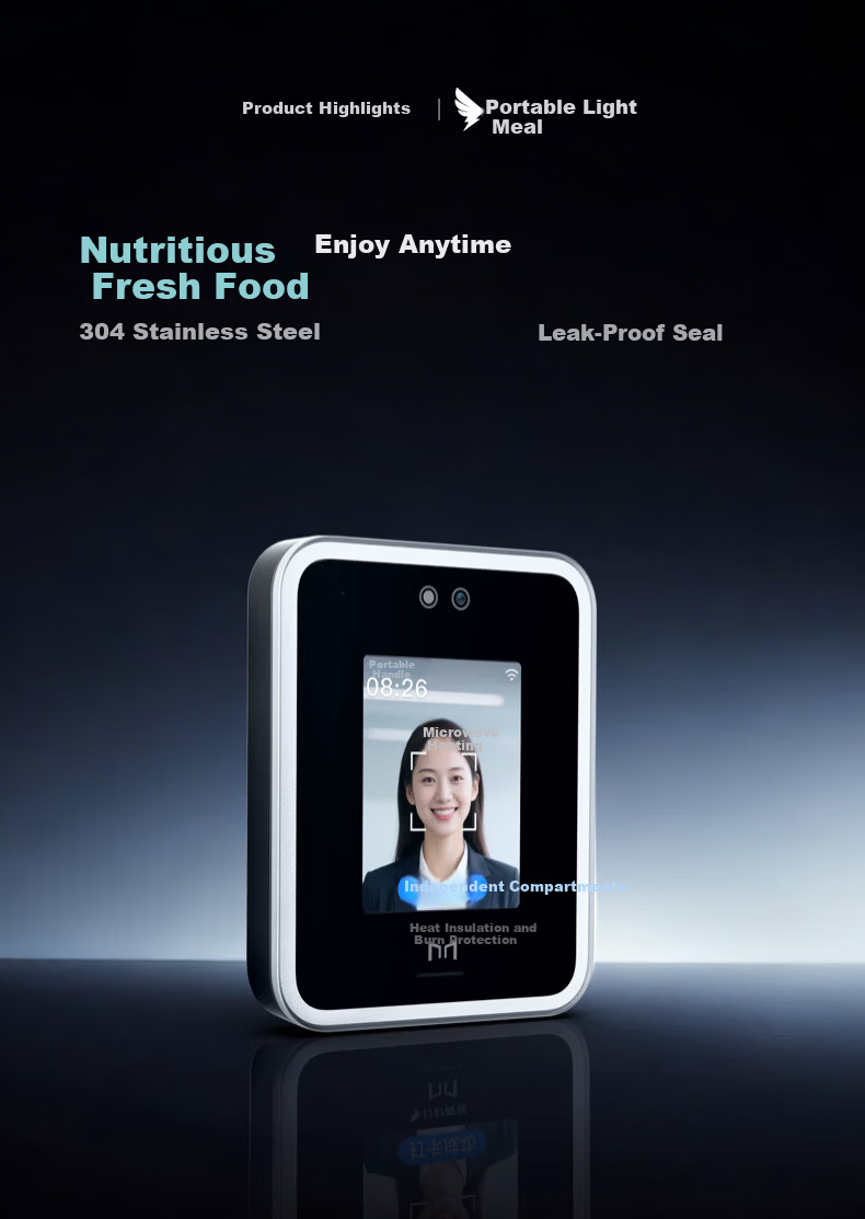 DingTalk Smart Connected Modian Facial Recognition Attendance and Access Control All-in-One Machine X3W Gray 1