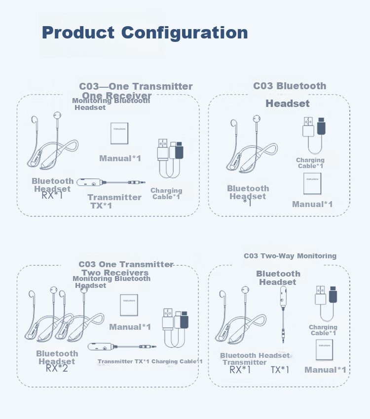 Newmine CYC10 Wireless Monitoring Live Streaming Headset with Sound Card Microphone Set, Bluetooth Neckband Earphones, Wireless Sound Card, One-to-Two Connection for Mobile Phones 17