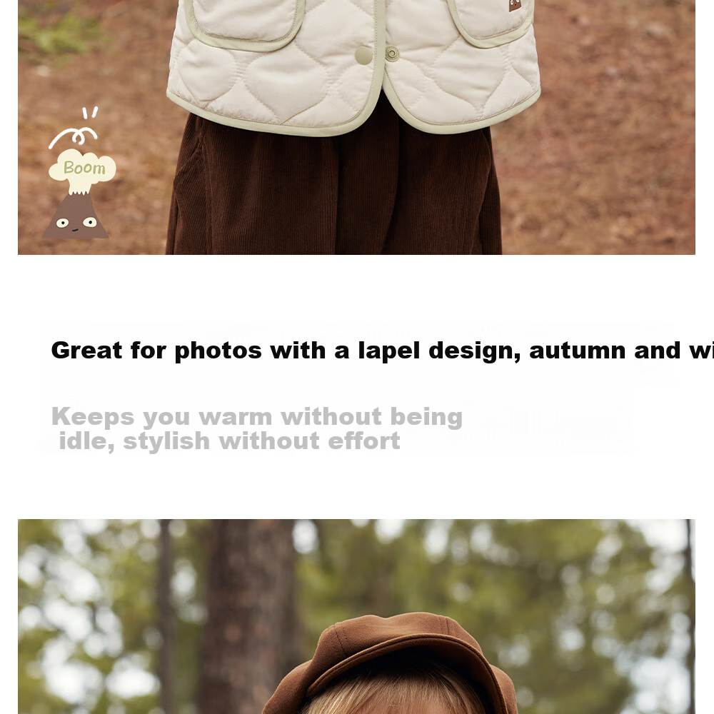 Betis Kids Jacket Fashion New Boys Girls Windproof Warm Thick Winter Coat Baby Padded Cotton Jacket 3