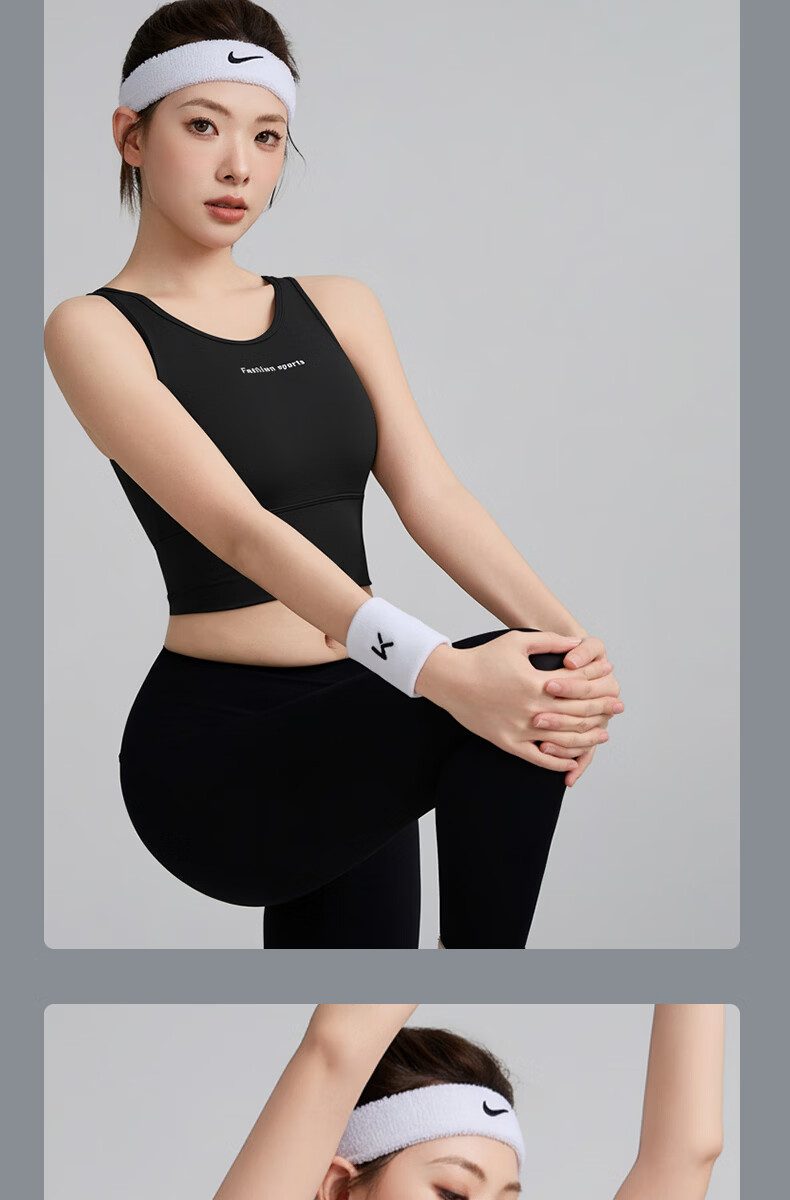 GUJIN Women's Sports Bra 2026 Strap Tank Top Shockproof Push-Up Anti-Sagging Fitness Running Yoga Seamless Bra 22