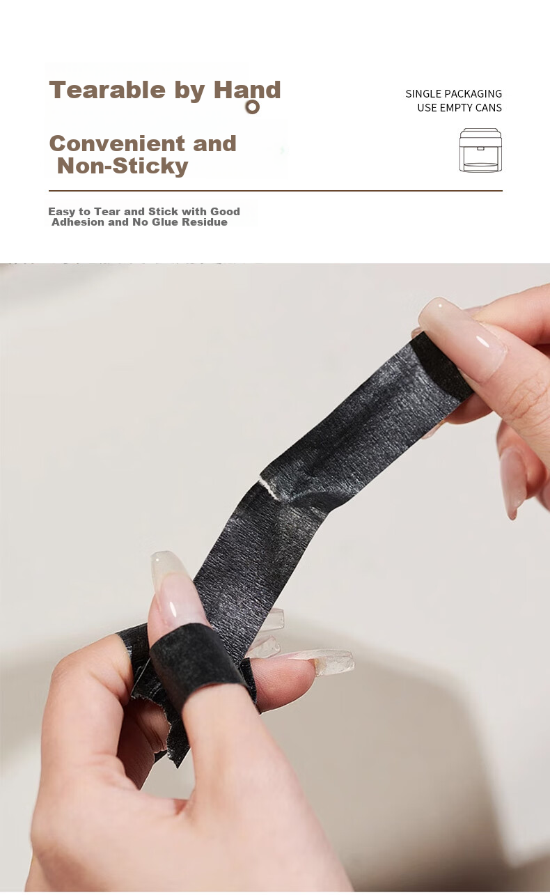 Morning Color Nail Gloves Sunscreen Tape Black Tape UV Light Radiation Protection Half Finger Gloves 5