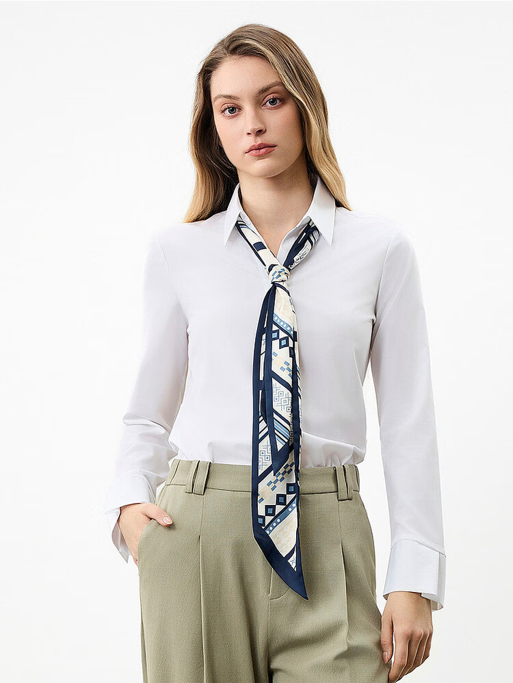 G2000 Modal Stretch Women's Business Commuter Long Sleeve Shirt 2026 Spring Summer Mall Edition 16