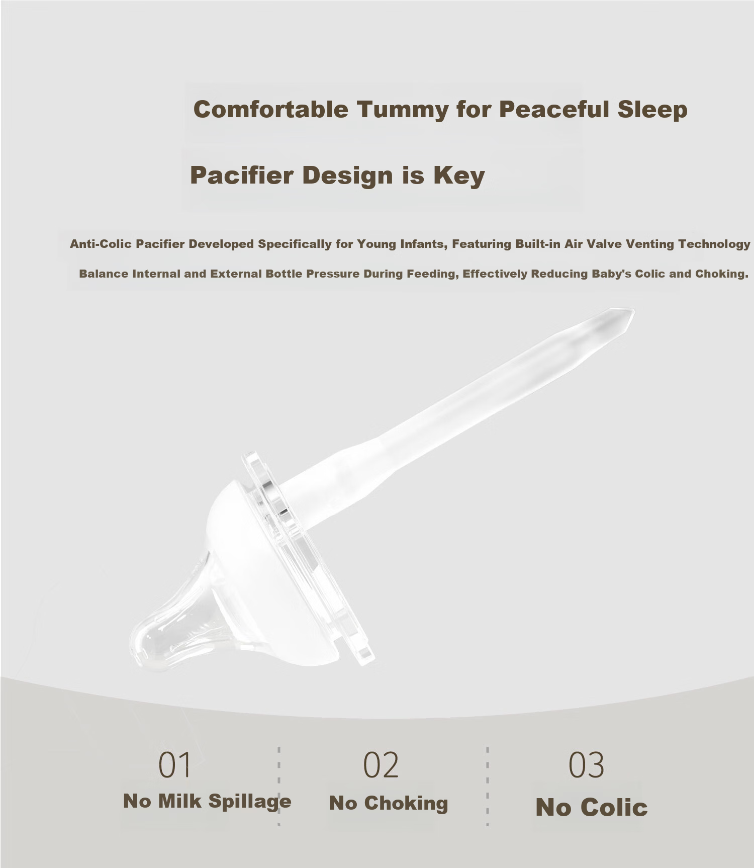 Evorie Exquisite Series Glass Baby Bottle Wide Neck Newborn Bottle 160ml Moonlight Blue (0-3 Months+) 7