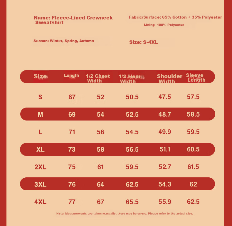 Baleno New Year Red Sweatshirt Unisex 2026 Year of the Horse Solid Color Long Sleeve Couple Top 3