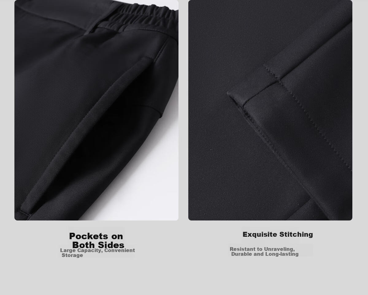 CAMEL Outdoor Softshell Pants Men Autumn Winter Windproof Waterproof Fleece Lined Warm Anti-Static Stretch Straight Leg Hiking Pants Women 14