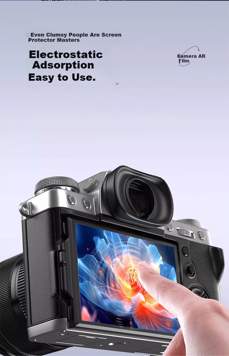 Shili Fan Fuji Camera AR Film Fuji Camera Screen Protector Fuji X-S20 Camera HD Anti-Reflective Screen Protective Film [2-Pack AR Film] 8