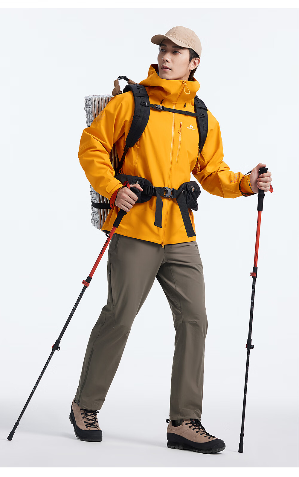 Toread Jin Yi Wei Three-Pocket Men's Softshell Jacket Summer Casual Outdoor Windproof Waterproof Hiking Mountaineering Coat 42
