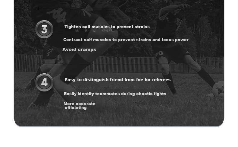 LI-NING Children's Mid-Calf Anti-Slip Soccer Socks Over-the-Knee Professional Men's Football Shin Guard Sports Long Socks Black - M 5